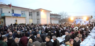 3 bin kişi aynı sofrada iftar açtı