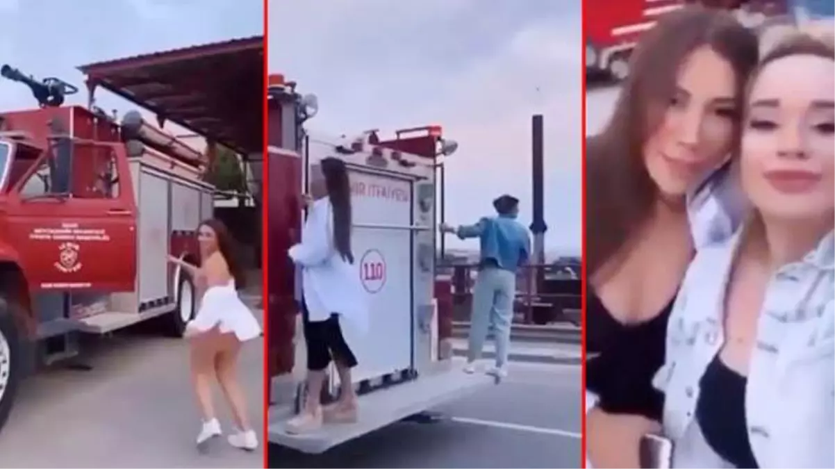 Sosyal medyada gündem olmuştu! İtfaiye aracı kullanıp ortalığı karıştıran kadın beraat etti