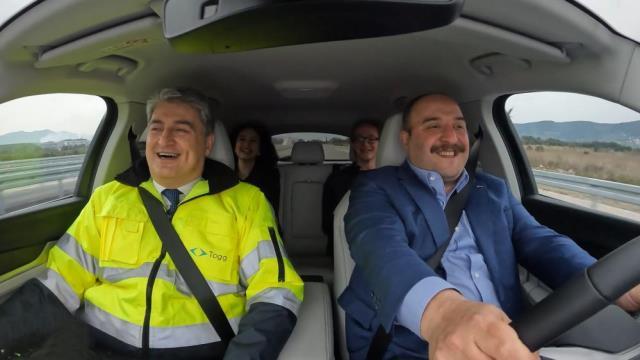 Bakan Varank ve Bakan Nebati, Togg'un direksiyonuna geçti Bakan Varank ve Bakan Nebati, Togg'un direksiyonuna geçti