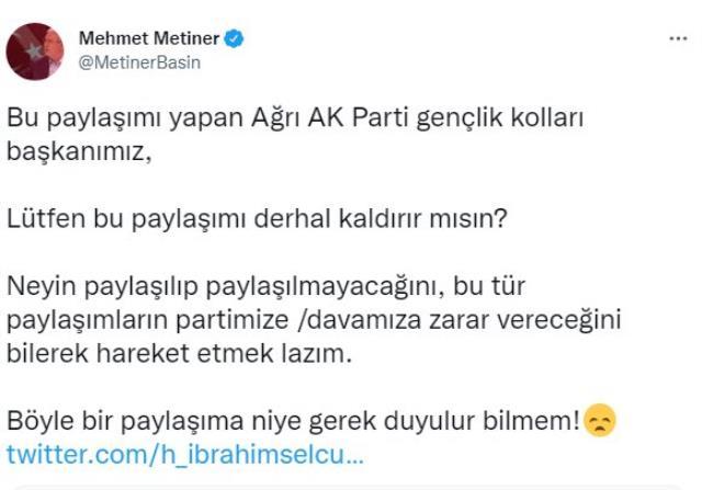 AK Parti Gençlik Kolları'ndan tepki çeken sahur paylaşımı! Partinin eski vekili hemen kaldırılmasını talep etti AK Parti Gençlik Kolları'ndan tepki çeken sahur paylaşımı! Partinin eski vekili hemen kaldırılmasını talep etti