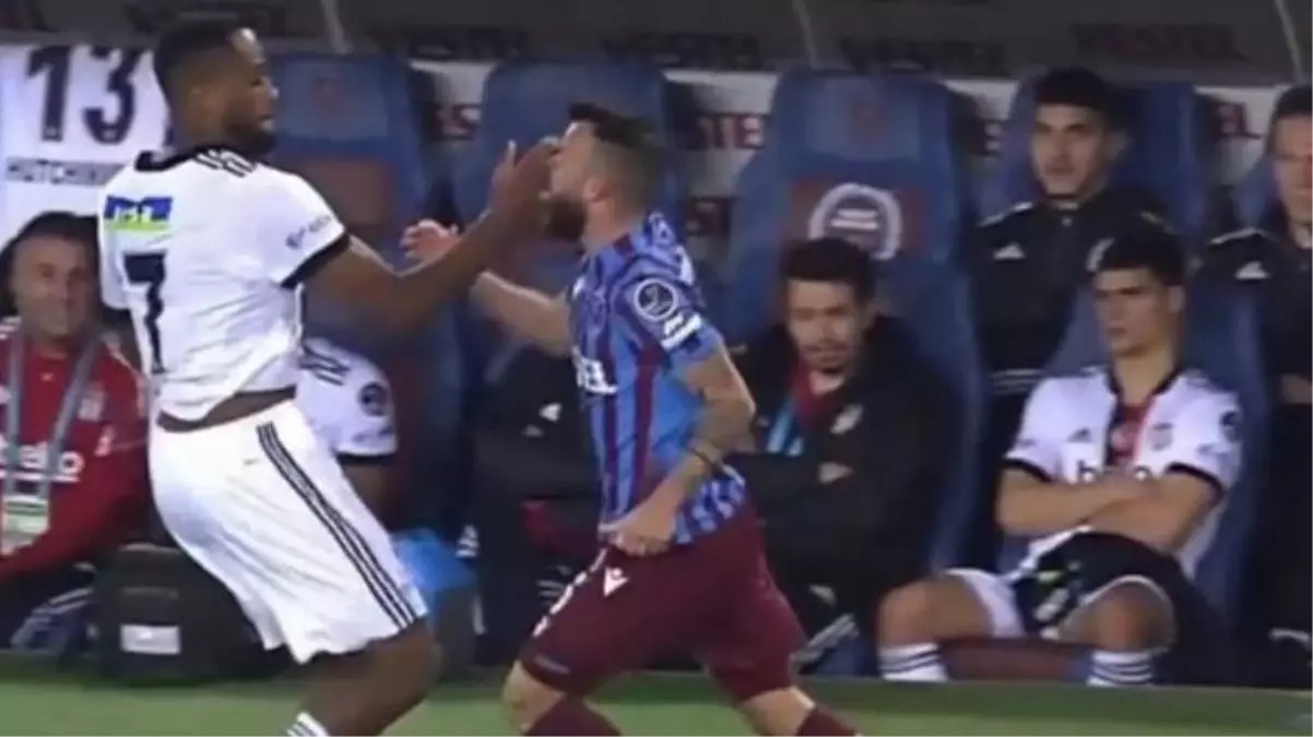 PFDK faturayı kesti! Trabzonsporlu futbolcuyu tokatlayan Larin'e 1 maç ceza verildi