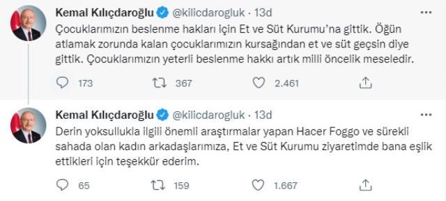Son Dakika: Kılıçdaroğlu bu kez de Et ve Süt Kurumu'nda! İçeri alınmadı, kapıda açıklama yaptı