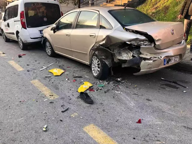 Taksinin yayaya çarparak öldürdüğü anların feci görüntüleri ortaya çıktı