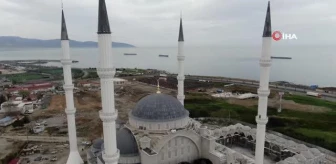 Doğu Karadeniz'in en büyük cami ve külliyesinin yapımında sona yaklaşılıyor