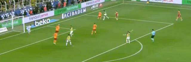 Fenerbahçe'den derslik organizasyon! İşte Galatasaray'ı geriye düşüren o gol
