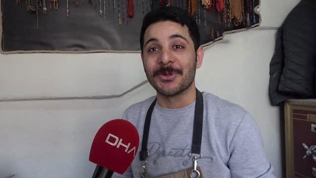 4 yıl üniversite okudu, atanamayınca tespih ustası oldu