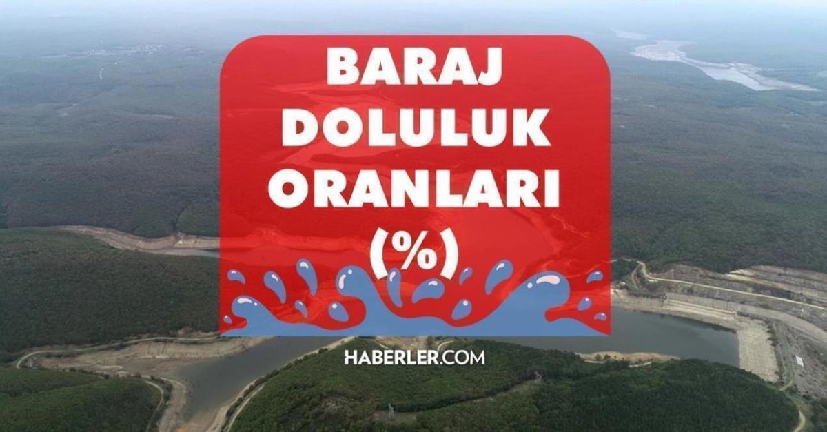 Baraj Doluluk Oranları! 11 Nisan İstanbul, İzmir, Ankara barajların doluluk oranları yüzde kaç? 11 Nisan 2022 barajların doluluk seviyesi nasıl?