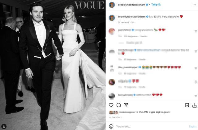 Düğün sonrası kriz çıktı! Kayınvalide Victoria Beckham, paylaşımında eşinin soyadını alan oğlunun yeni soyadını kullanmadı