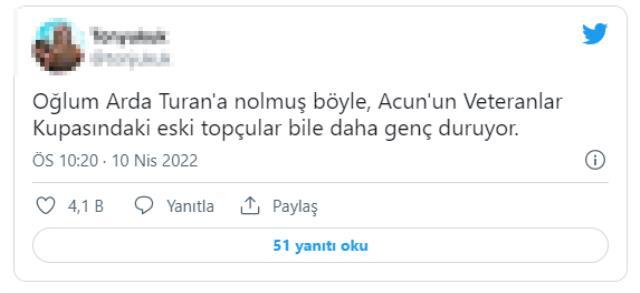 Fenerbahçe maçının son 10 dakikasında forma giyen Arda Turan'ın görüntüsü gündem oldu Fenerbahçe maçının son 10 dakikasında forma giyen Arda Turan'ın görüntüsü gündem oldu