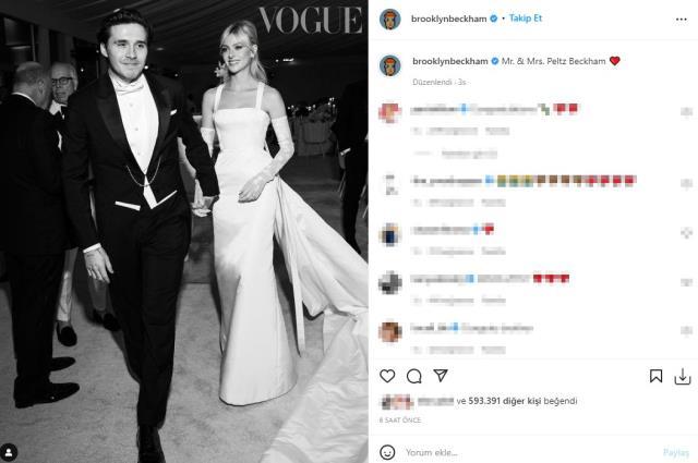 Nicola Anne Peltz ile evlenen Brooklyn Beckham, sevgilisinin soyadını aldı Nicola Anne Peltz ile evlenen Brooklyn Beckham, sevgilisinin soyadını aldı