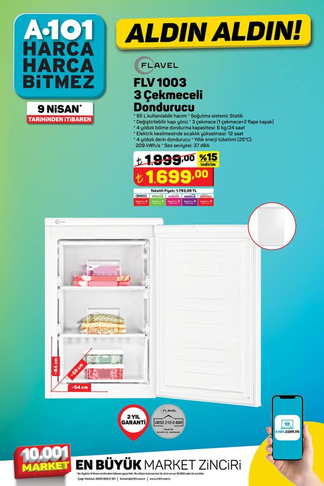 A101 aktüel ürünler kataloğu! 12 Nisan A101 bu hafta katalog ürünleri neler? A101'e gelecek ürünler ve A101 fiyat listesi!