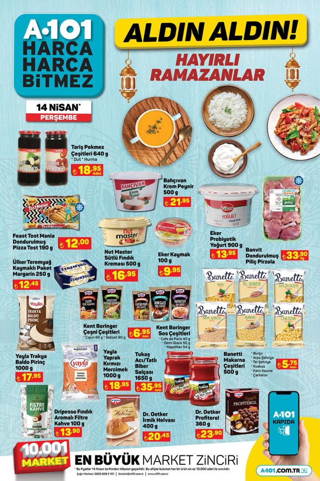 A101 aktüel ürünler kataloğu! 12 Nisan A101 bu hafta katalog ürünleri neler? A101'e gelecek ürünler ve A101 fiyat listesi!