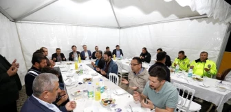 Başkan Taban polis memurlarıyla iftar sofrasında buluştu