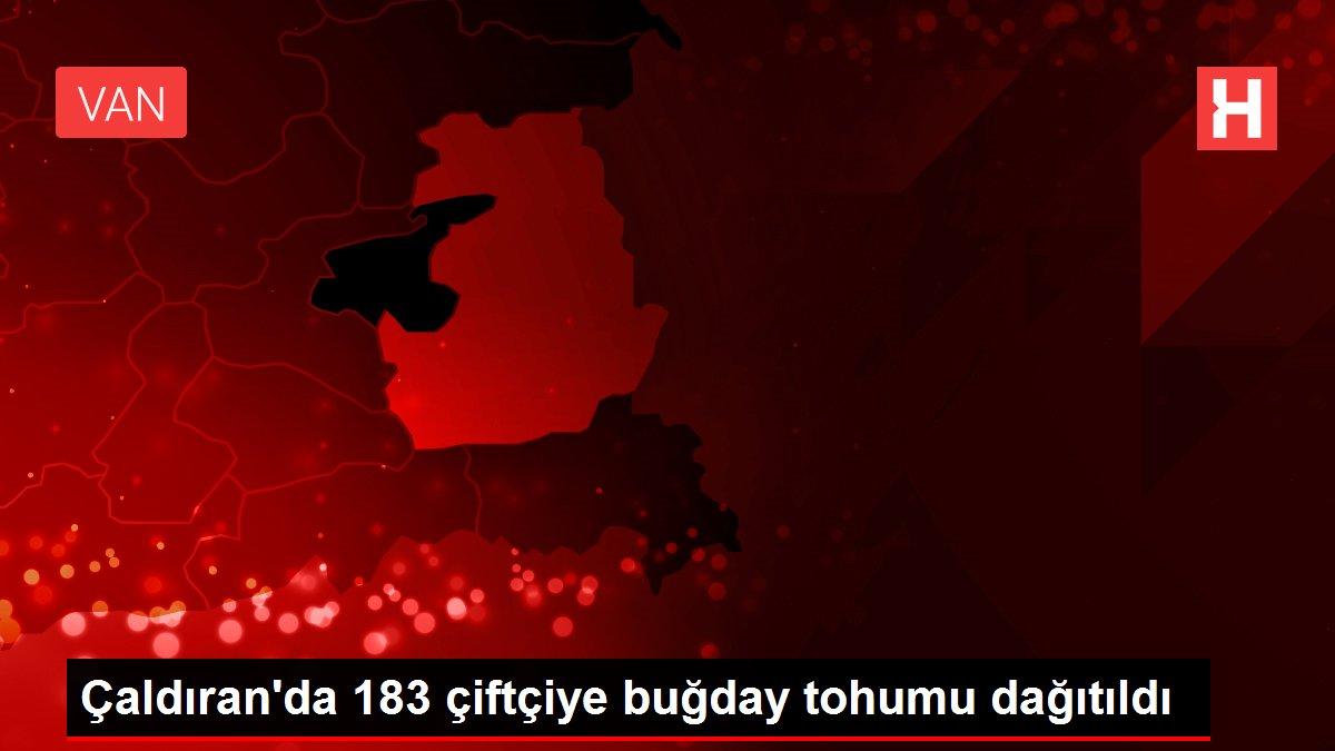 Çaldıran'da 183 çiftçiye buğday tohumu dağıtıldı