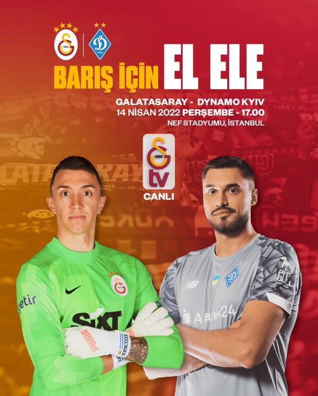 Her şey Ukrayna'daki çocuklar için! Galatasaray ile Dinamo Kiev özel maçta karşılaşacak Her şey Ukrayna'daki çocuklar için! Galatasaray ile Dinamo Kiev özel maçta karşılaşacak