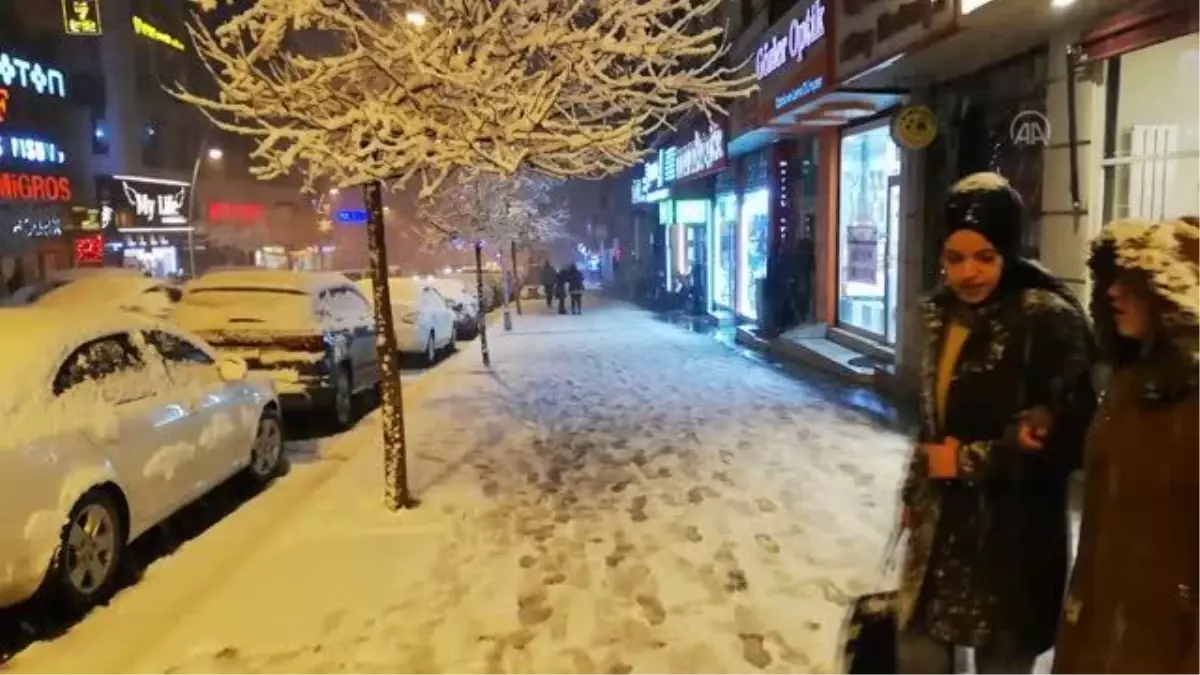 Kar yağışı etkili oldu