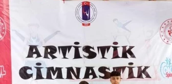 Kayserili cimnastikçi Türkiye Şampiyonu oldu