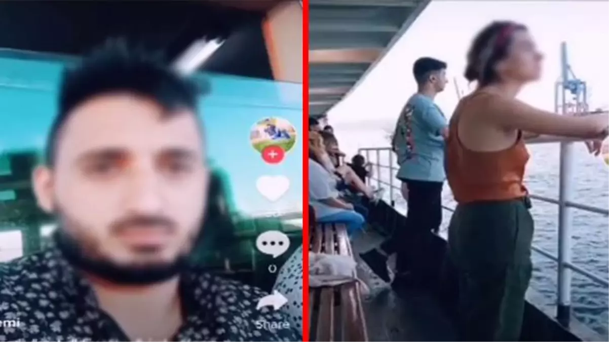 Ekipler düğmeye bastı! Vapurda genç kadının görüntülerini çeken Pakistanlı yakalandı