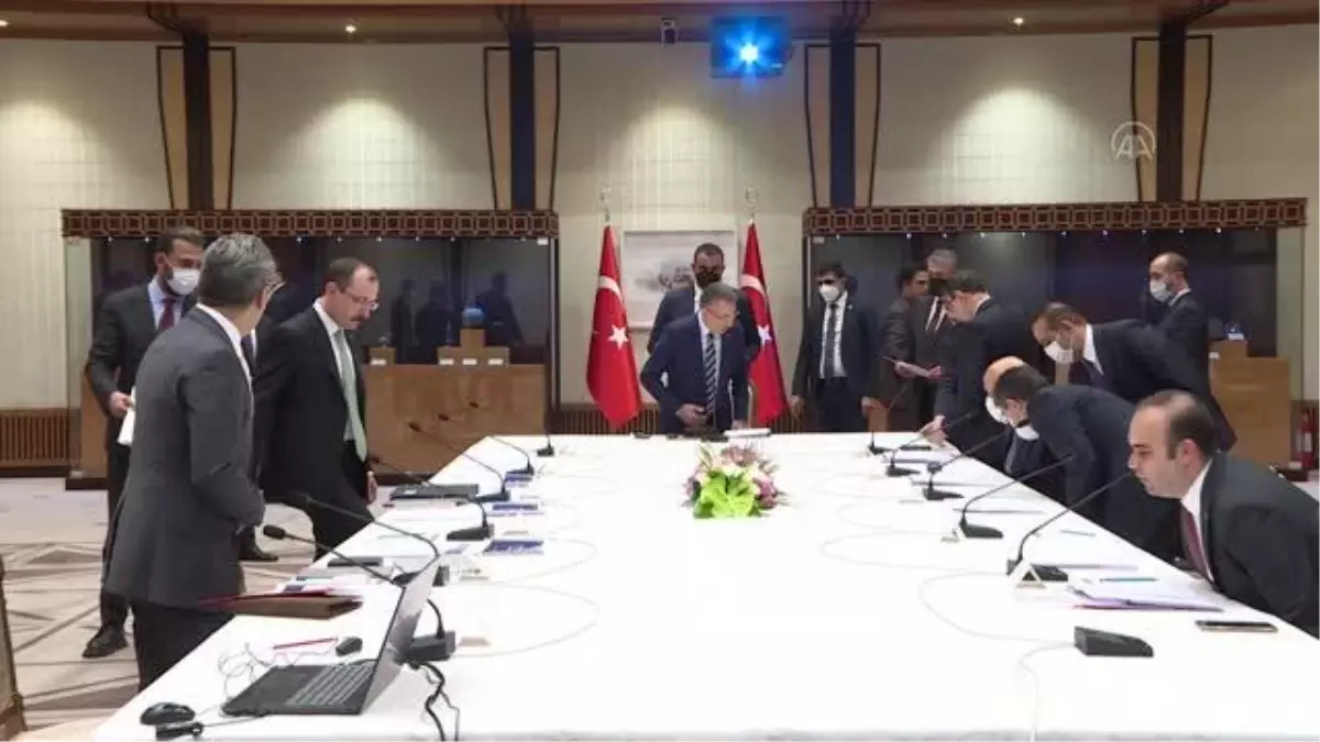 Ekonomi Koordinasyon Kurulu, Cumhurbaşkanı Yardımcısı Oktay başkanlığında toplandı