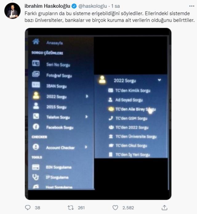 Milyonlarca vatandaşın kişisel verileri tehlikede! e-Devlet ve e-Nabız'ın hacklendiği iddia edildi