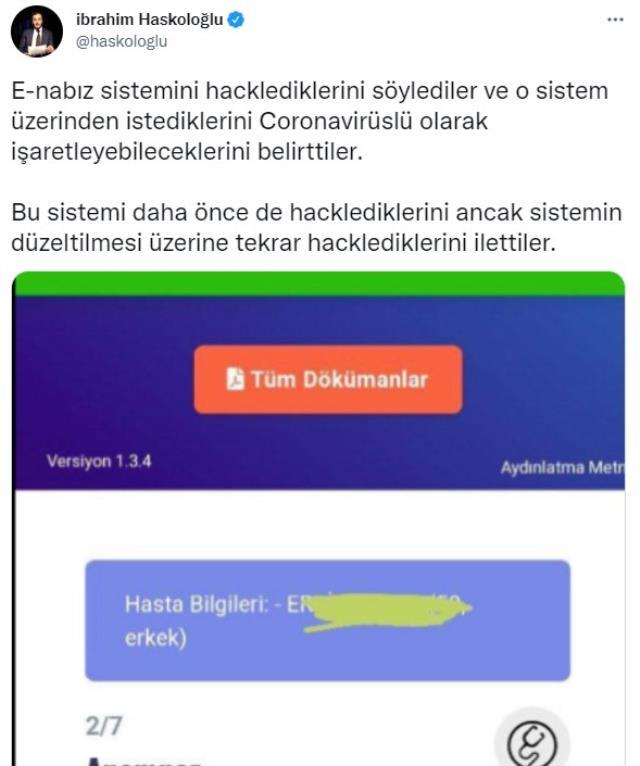 Milyonlarca vatandaşın kişisel verileri tehlikede! e-Devlet ve e-Nabız'ın hacklendiği iddia edildi