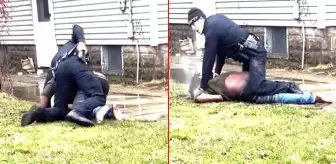 ABD polisinden bir George Floyd vakası daha! Siyahi genci yere yatırıp kafasından vurdu