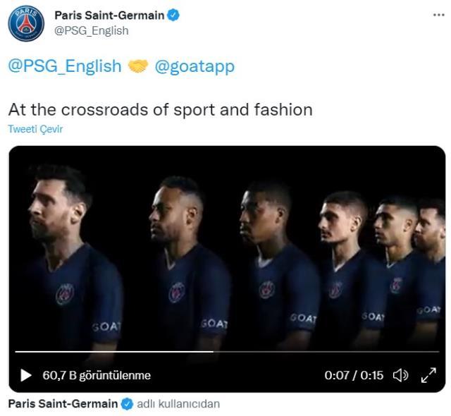 Herkes var, bir tek o yok! Dünya yıldızının, PSG'den ayrıldığının ilanı gibi reklam filmi
