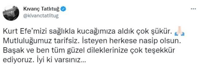 Kıvanç Tatlıtuğ'un oğlu doğdu! KIVANÇ TATLITUĞ DUYURDU! İşte o paylaşım!