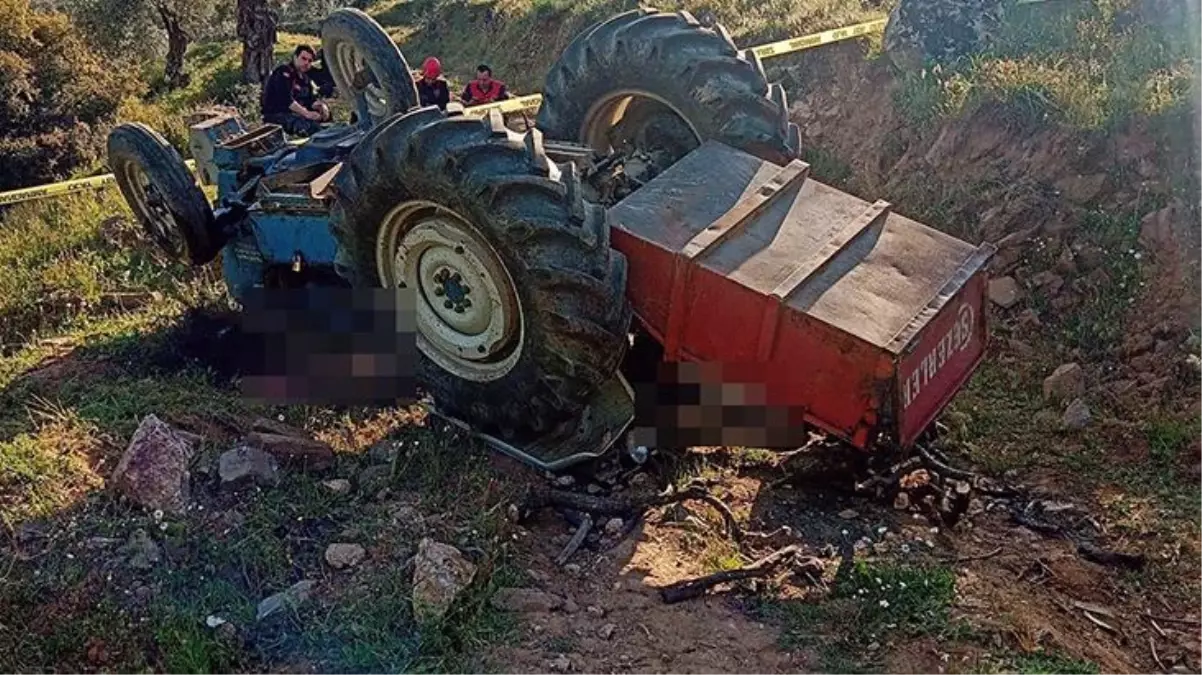 Devrilen traktörün altında kalan 13 yaşındaki çocuk hayatını kaybetti