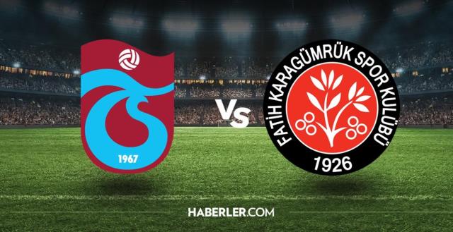 Trabzonspor - Fatih Karagümrük maçı canlı izle! 15 Nisan Süper Lig Trabzonspor - Fatih Karagümrük maçı canlı izle! Beinsports HD izle!