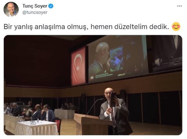 AK Parti grup sözcüsü, 'Metro çalışmaları durdu' deyince Tunç Soyer alandaki yetkiliyi görüntülü aradı