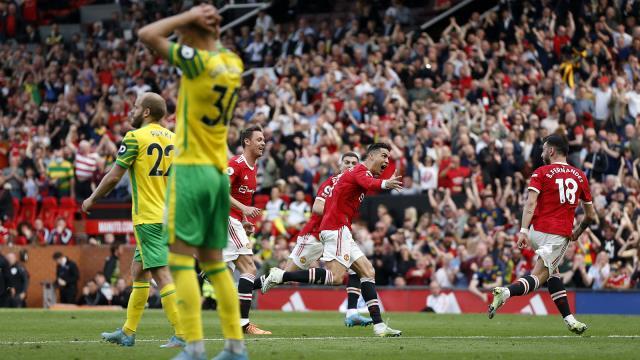 Dünya, Ronaldo'yu konuşuyor! Manchester United-Norwich maçında yine inanılmazı başardı