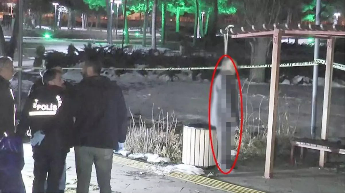 Parkta voleybol oynayan gençler, iple boynundan asılı ceset buldu