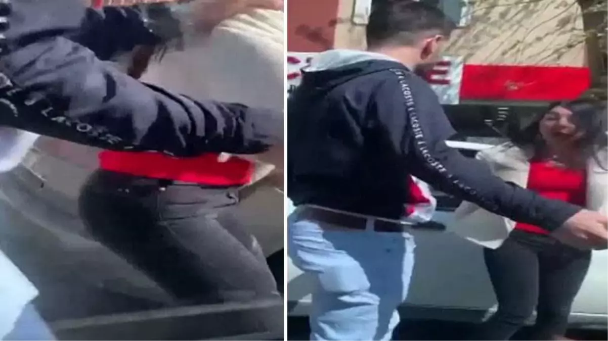 Trafikte kadın sürücüleri kimse ayıramadı! Otomobilden inip diğer kadın sürücünün camını patlattılar