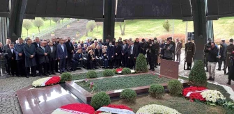 8'inci Cumhurbaşkanı merhum Turgut Özal vefatının 29'uncu yılında kabri başında anıldı