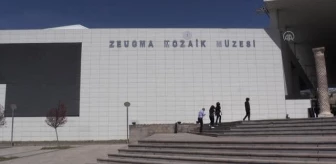 GAZİANTEP - Zeugma Mozaik Müzesi'nde 'bahar' bereketi