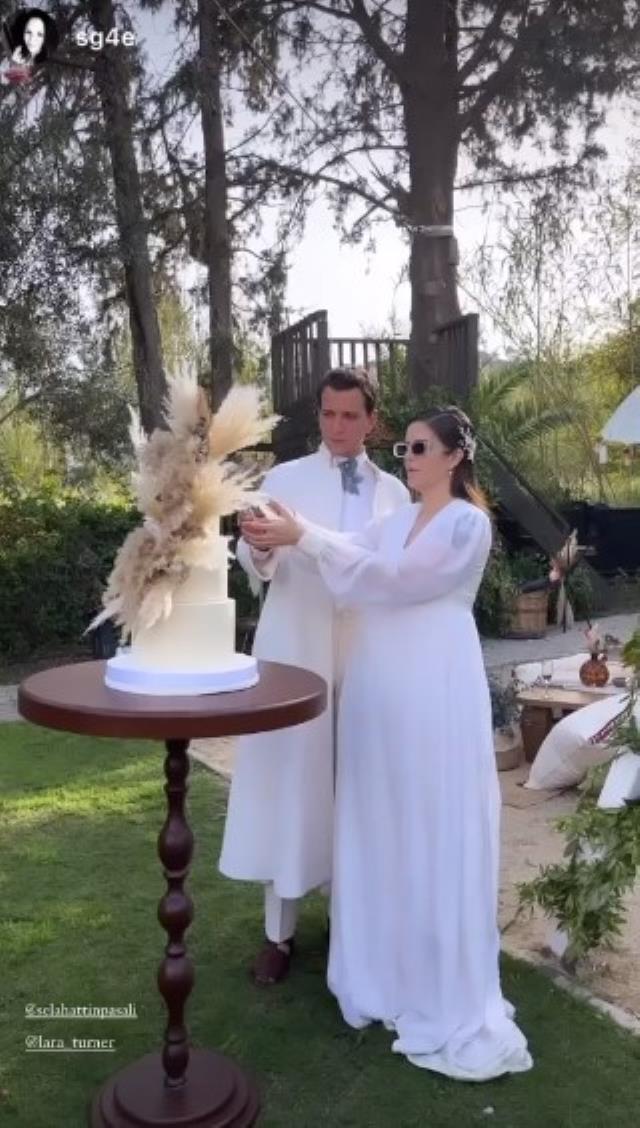 Pera Palas'ta Gece Yarısı'nın yıldızı Selahattin Paşalı hamile sevgilisiyle evlendi