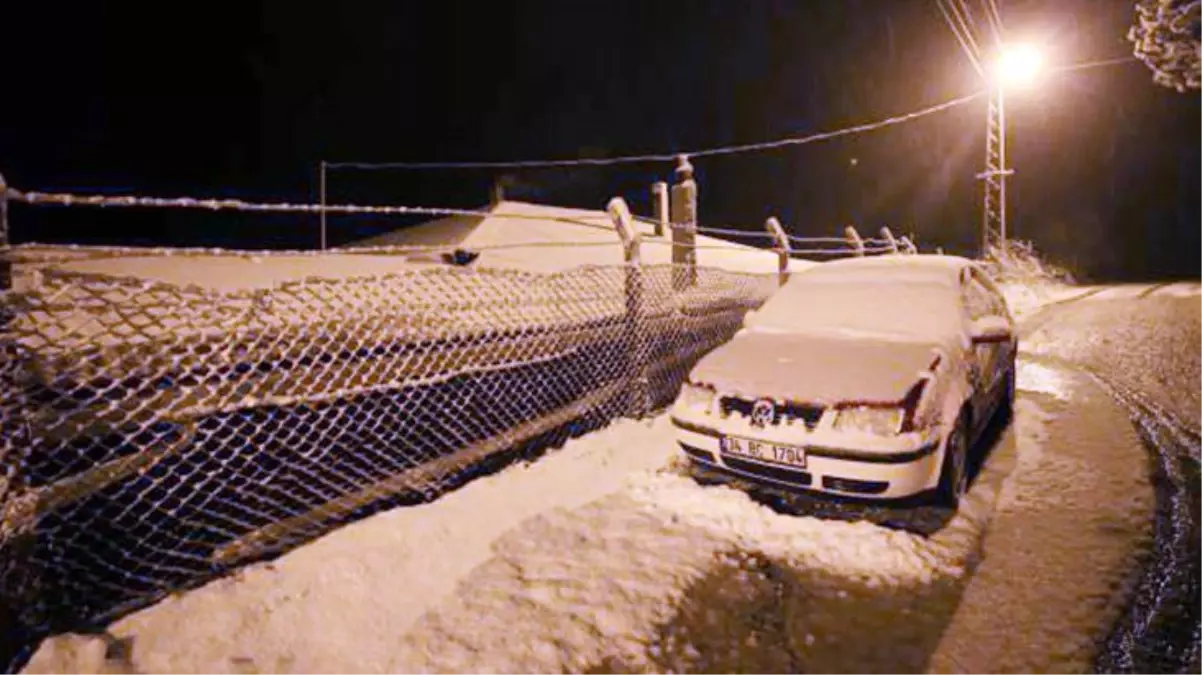 Yazı beklerken kış geri geldi! Edirne ve Kırklareli beyaza büründü