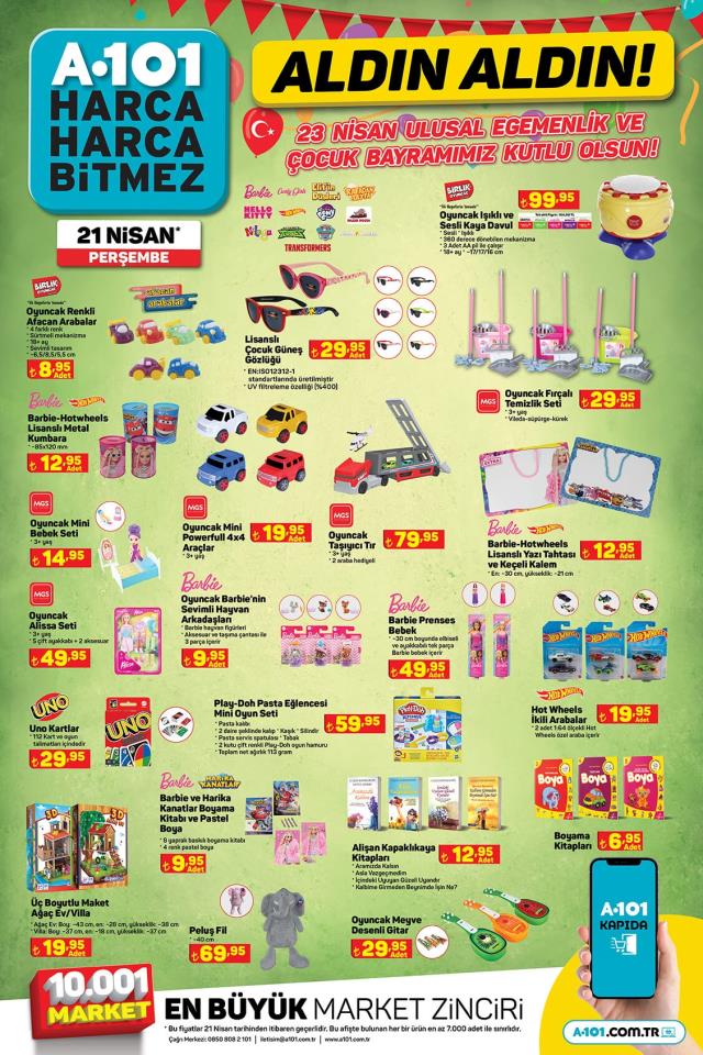 A101 aktüel ürünler kataloğu! 21 Nisan A101 bu hafta katalog ürünleri neler? A101'e gelecek ürünler ve A101 fiyat listesi!