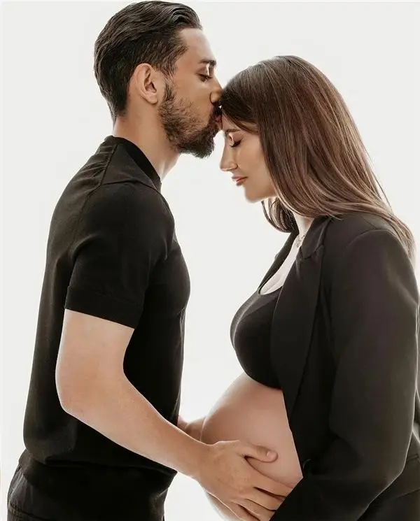 Doğum için gün sayıyor! Fenerbahçeli İrfan Can'ın eşinden hamilelik pozları