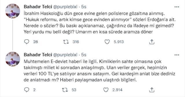 İbrahim Haskoloğlu'nun gözaltına alınmasına yayıncılarından tepki geldi İbrahim Haskoloğlu'nun gözaltına alınmasına yayıncılarından tepki geldi