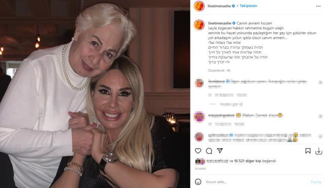 Şarkıcı Linet, konserinde vefat eden annesinden bahsederken gözyaşlarına hakim olamadı