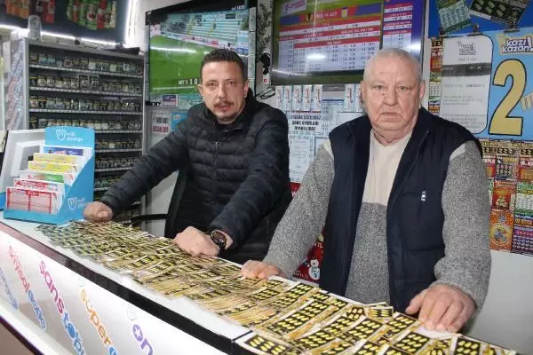 Kazı Kazan'dan 2 milyon lira kazandı, veresiye defterindeki borçları ödedi Kazı Kazan'dan 2 milyon lira kazandı, veresiye defterindeki borçları ödedi