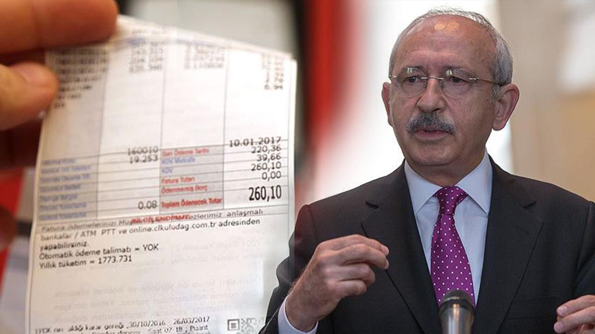 Kılıçdaroğlu'nun elektrik faturası ne kadar geldi? Kemal Kılıçdaroğlu elektrik faturası ödedi mi, neden elektrik kesildi?