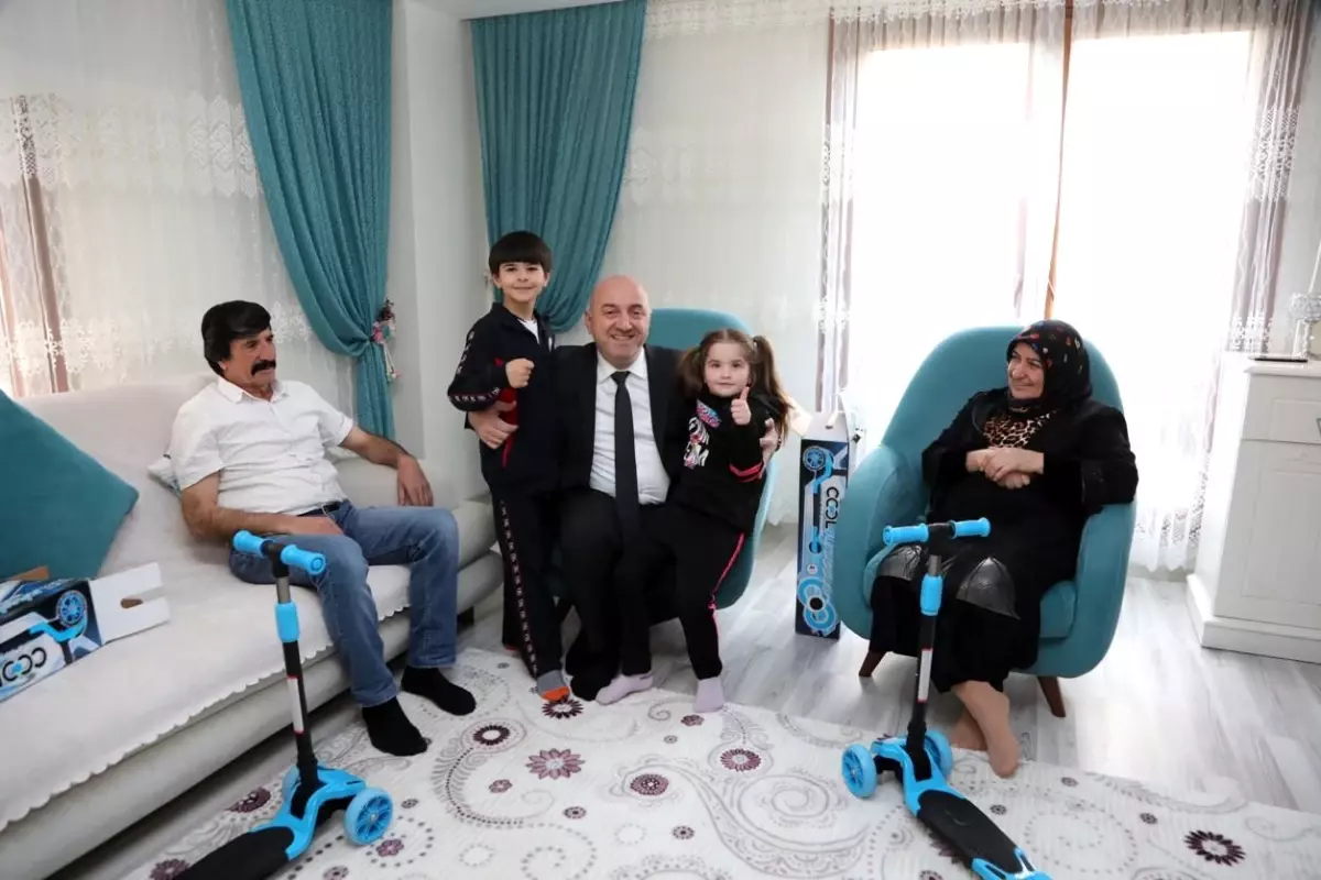 Son dakika haber... Darıca Belediye Başkanı Bıyık'tan şehit çocuklarına sürpriz