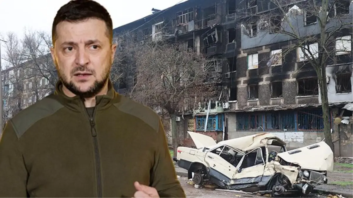 Zelenski'den Mariupol'deki sivilleri kurtarmak için Rusya'ya yeni teklif! En yakın adamlarını kente gönderecek
