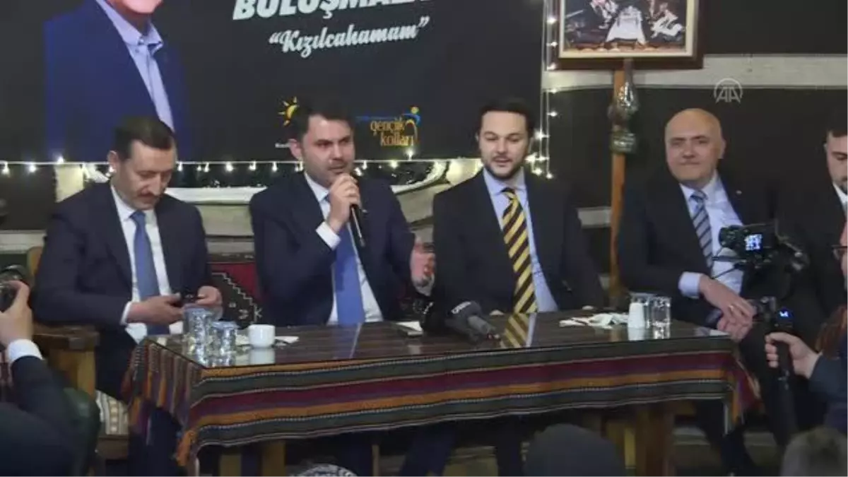Bakan Kurum, Kızılcahamam'da Gençlik Buluşması'na katıldı