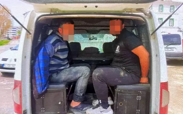 Esnafı, ''Kızını öldürür, karına tecavüz ederiz'' diye tehdit edip haraç isteyen yabancı uyrukluklara film gibi operasyon