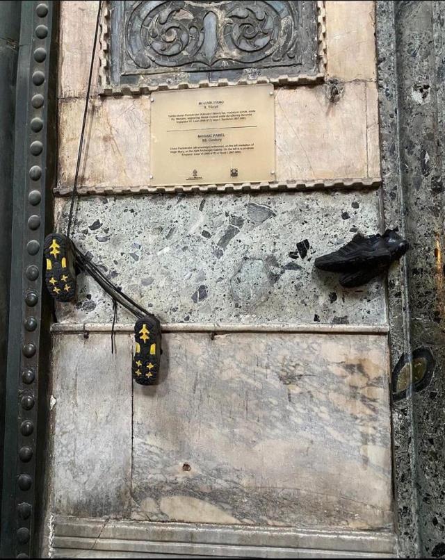 İBB Genel Sekreter Yardımcı Mahir Polat paylaştı! Ayasofya'dan tepki çeken yeni görüntüler