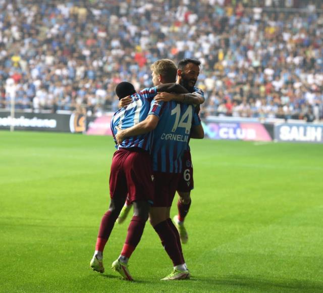 Şampiyonluk artık bir maç uzaklıkta! Trabzonspor, Adana Demirspor engelini rahat geçti